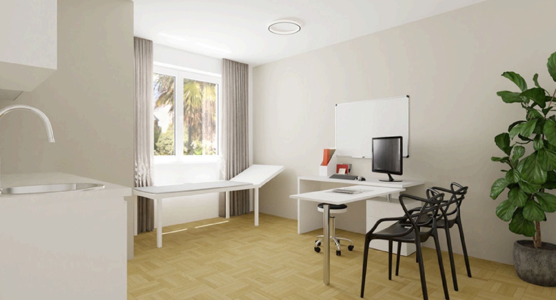 Behandlungszimmer der Ordination